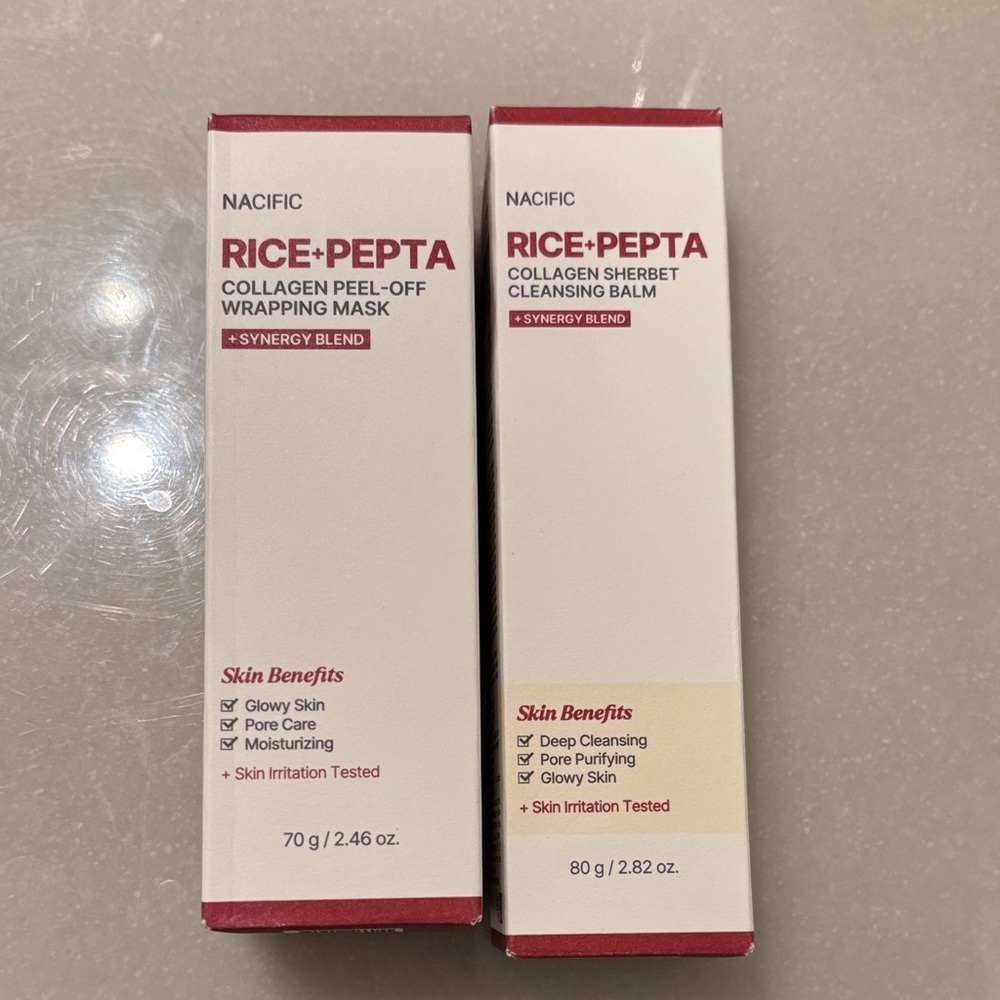 Nacific Rice + Pepta Skincare Set